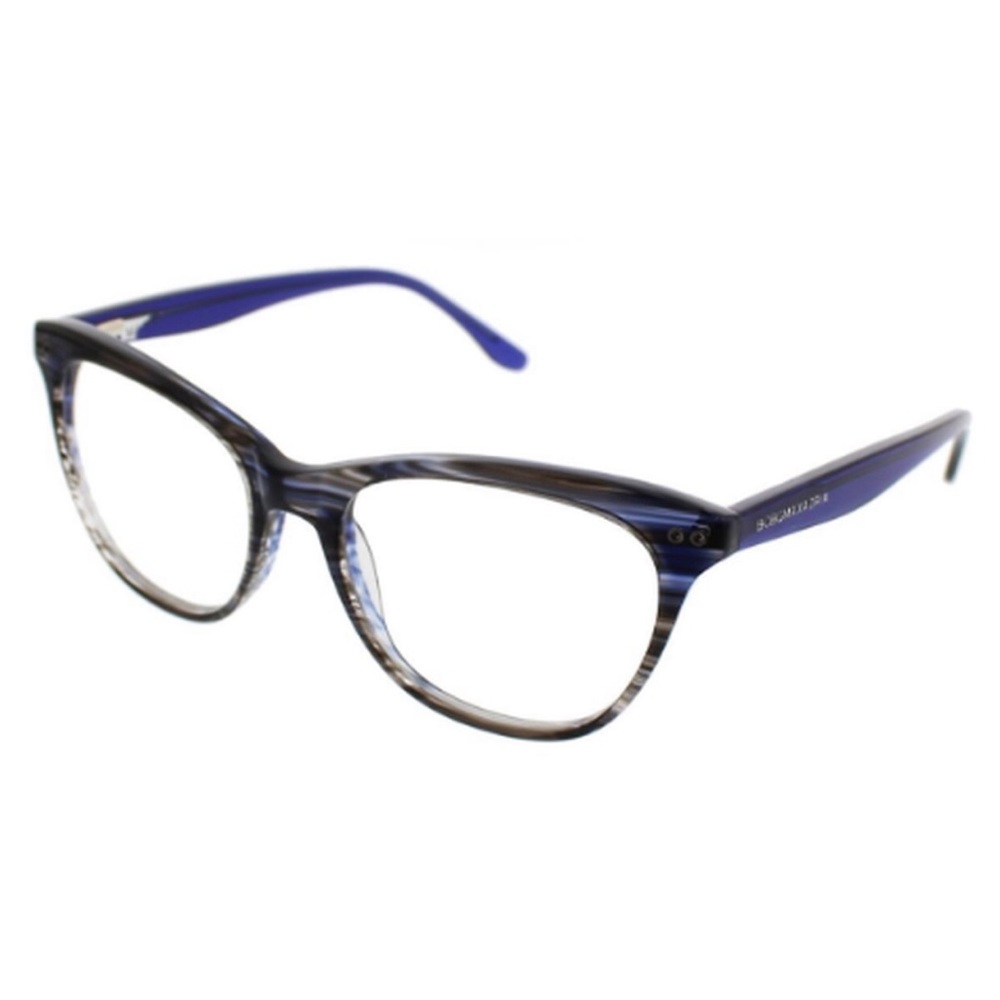 BCBG MATILDA BLACK HORN EYEGLASSES